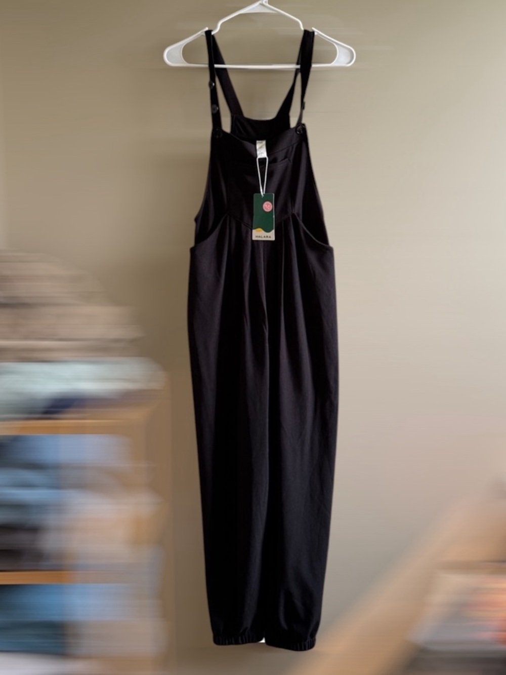 NWT HALARA Jumpsuit Overalls | Black | Size XS